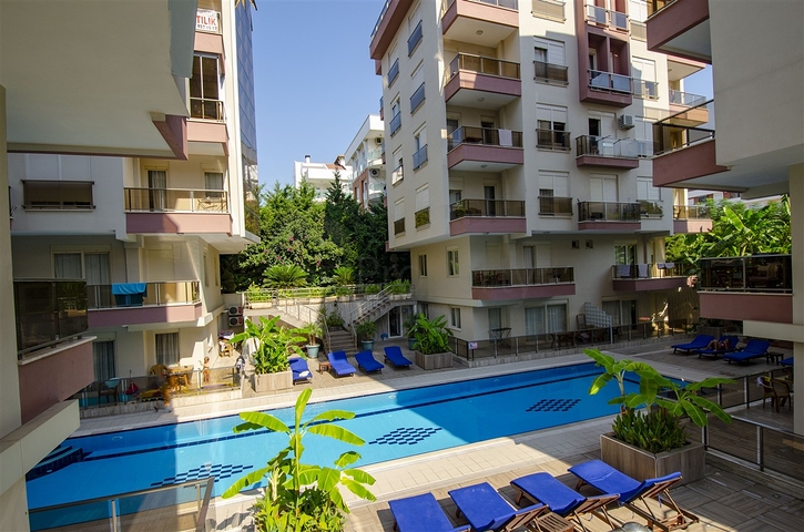 شقة 1 +1 مع الأثاث في ليمان 350 متر إلى البحر