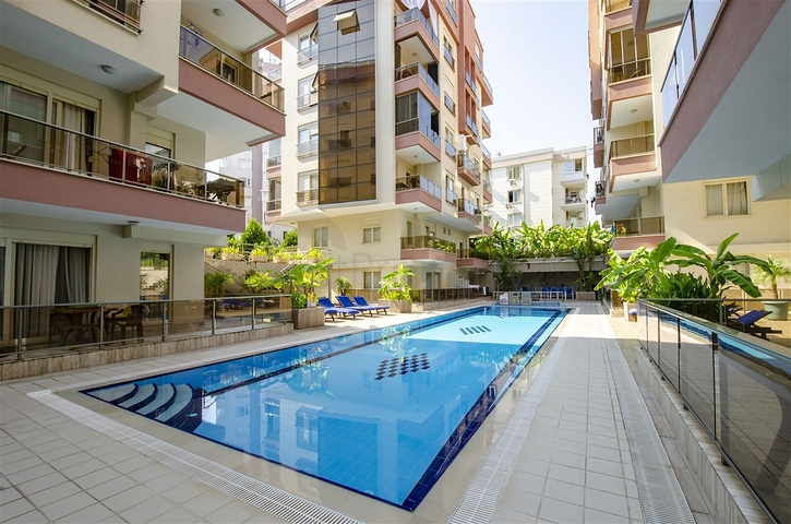 شقة 1 +1 مع الأثاث في ليمان 350 متر إلى البحر