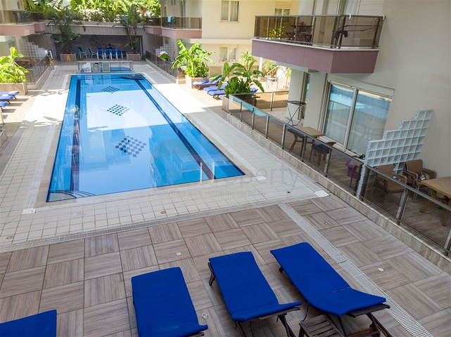 شقة 1 +1 مع الأثاث في ليمان 350 متر إلى البحر