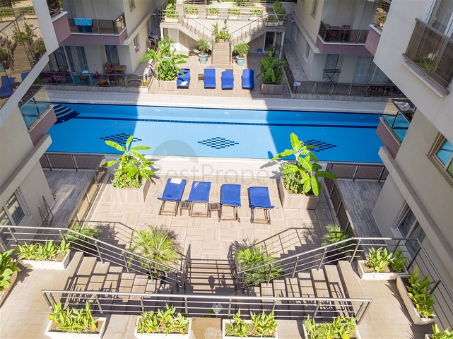 شقة 1 +1 مع الأثاث في ليمان 350 متر إلى البحر