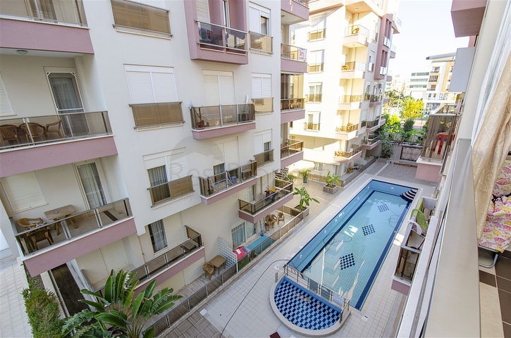 شقة 1 +1 مع الأثاث في ليمان 350 متر إلى البحر