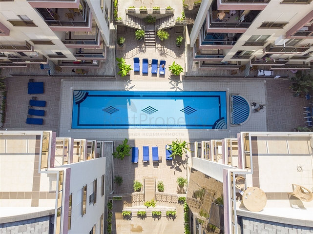 شقة 1 +1 مع الأثاث في ليمان 350 متر إلى البحر