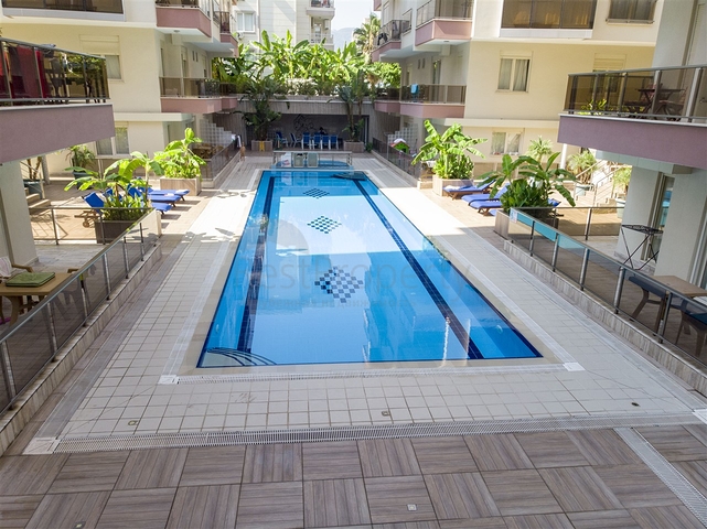 شقة 1 +1 مع الأثاث في ليمان 350 متر إلى البحر