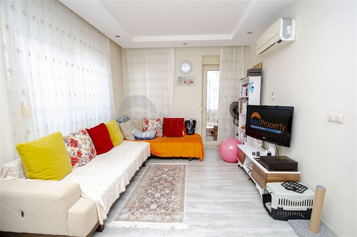 شقة 1 +1 مع الأثاث في ليمان 350 متر إلى البحر