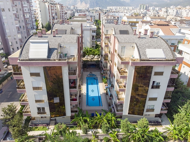 شقة 1 +1 مع الأثاث في ليمان 350 متر إلى البحر