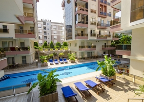 شقة 1 +1 مع الأثاث في ليمان 350 متر إلى البحر