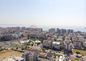 شقة 1 +1 مع الأثاث في ليمان 350 متر إلى البحر