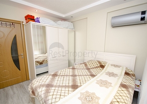 شقة 1 +1 مع الأثاث في ليمان 350 متر إلى البحر