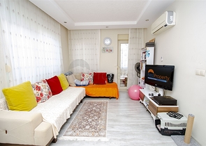 شقة 1 +1 مع الأثاث في ليمان 350 متر إلى البحر