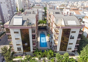 شقة 1 +1 مع الأثاث في ليمان 350 متر إلى البحر