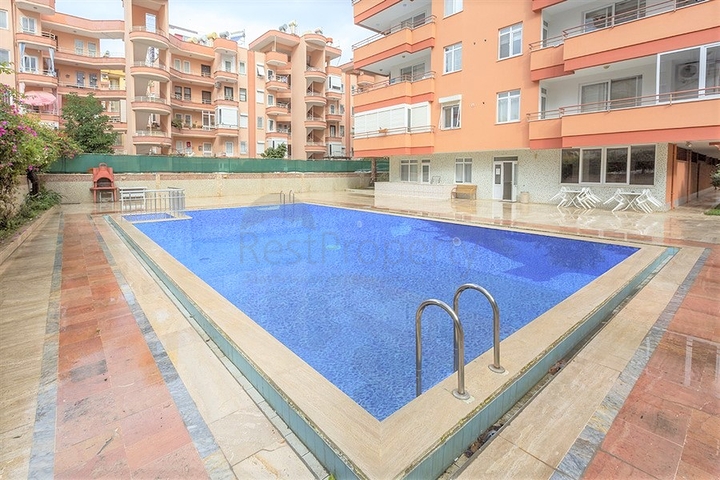 شقة غرفتين وصالة - مفروشة - في مهموتلار / الانيا 