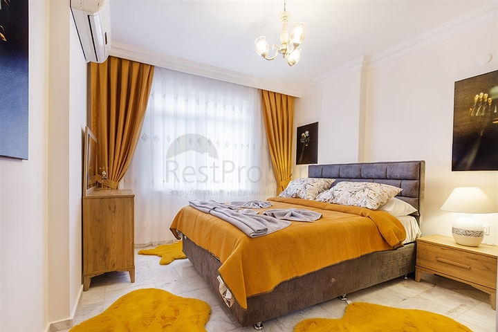 شقة غرفتين وصالة - مفروشة - في مهموتلار / الانيا 