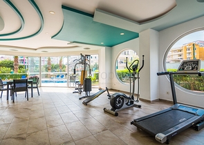 تصميم مميز - شقة مفروشة - ضمن مجمع فاخر في مهموتلار/ الانيا 