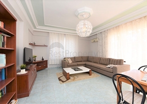 سعر منافس - شقة عائلية 3 غرف وصالة - مطبخ منفصل - في مهموتلار / الانيا 