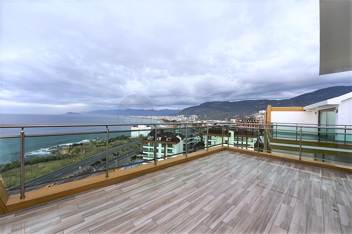 اطلالة بحر - مجمع خمس نجوم - بنتهاوس فاخرة - في كارجي جاك / الانيا 