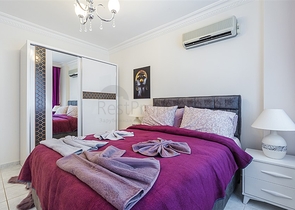 شقة 2 غرفة وصالة - سعر مناسب - قريبة من البحر في مهموتلار / الانيا 