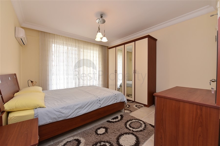 شقة غرفتين وصالة - مفروشة - ضمن مجمع سكني - في مهموتلار / الانيا 