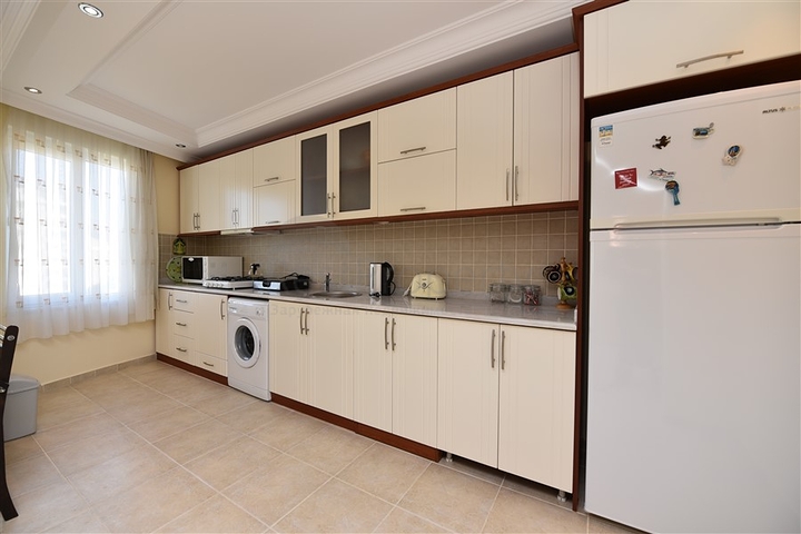 شقة غرفتين وصالة - مفروشة - ضمن مجمع سكني - في مهموتلار / الانيا 