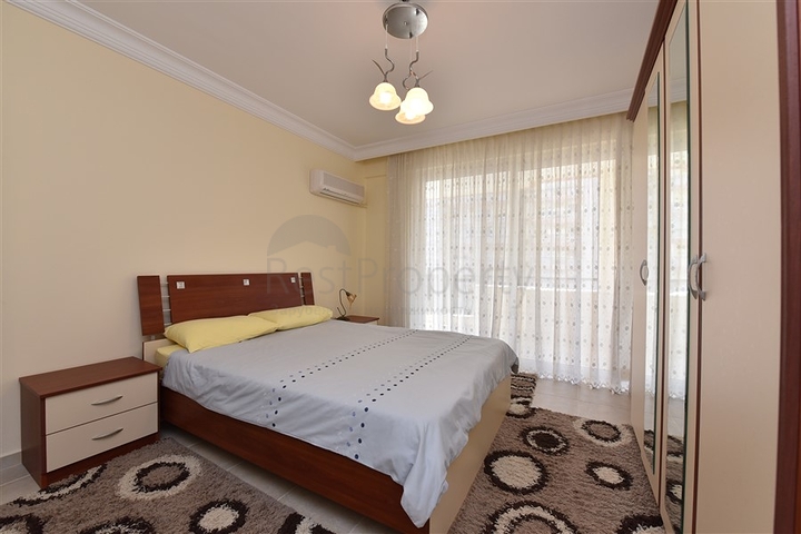 شقة غرفتين وصالة - مفروشة - ضمن مجمع سكني - في مهموتلار / الانيا 