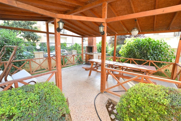 شقة غرفتين وصالة - مفروشة - ضمن مجمع سكني - في مهموتلار / الانيا 