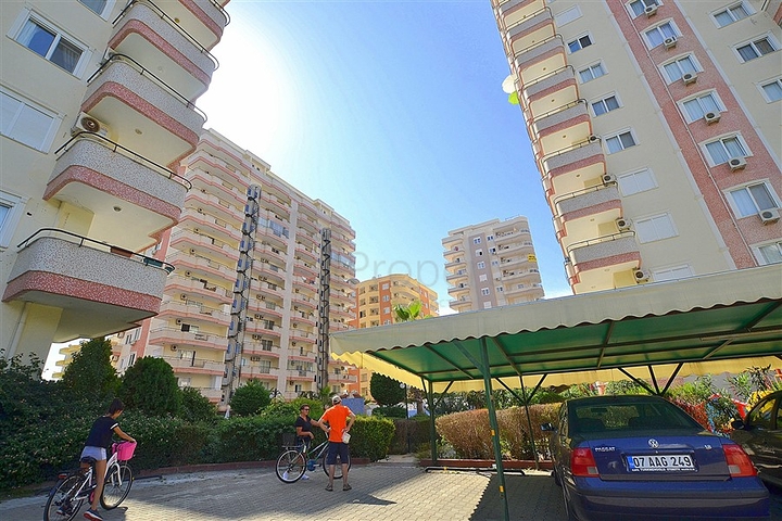 شقة غرفتين وصالة - مفروشة - ضمن مجمع سكني - في مهموتلار / الانيا 