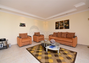 شقة غرفتين وصالة - مفروشة - ضمن مجمع سكني - في مهموتلار / الانيا 