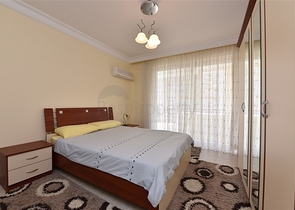 شقة غرفتين وصالة - مفروشة - ضمن مجمع سكني - في مهموتلار / الانيا 