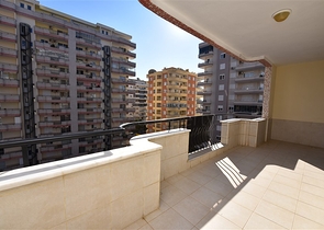 شقة غرفتين وصالة - مفروشة - ضمن مجمع سكني - في مهموتلار / الانيا 