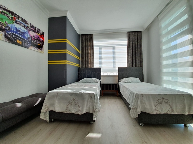 شقة مفروشة - غرفتين وصالة - قريبة من البحر - في مهموتلار / الانيا