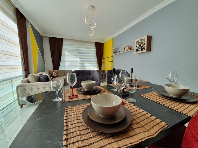 شقة مفروشة - غرفتين وصالة - قريبة من البحر - في مهموتلار / الانيا