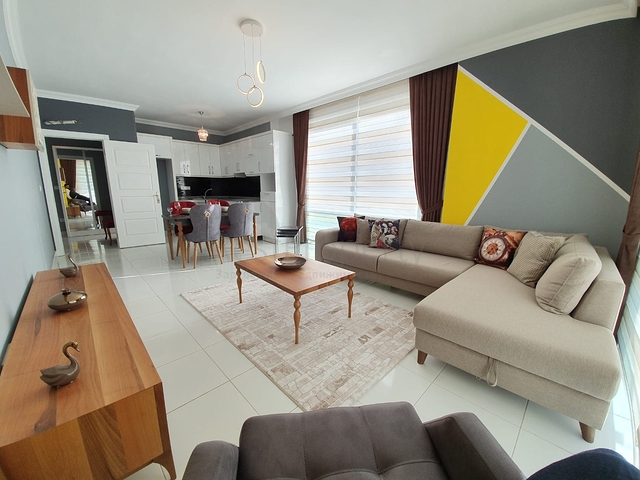 شقة مفروشة - غرفتين وصالة - قريبة من البحر - في مهموتلار / الانيا