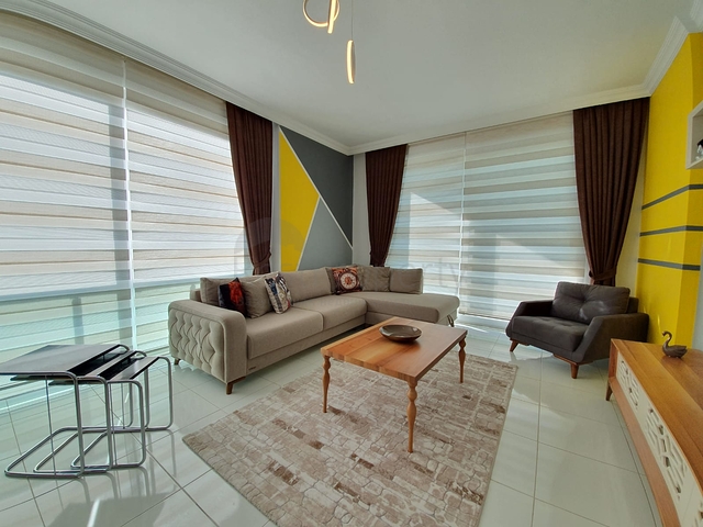 شقة مفروشة - غرفتين وصالة - قريبة من البحر - في مهموتلار / الانيا