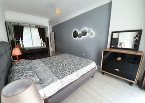 شقة مفروشة - غرفتين وصالة - قريبة من البحر - في مهموتلار / الانيا