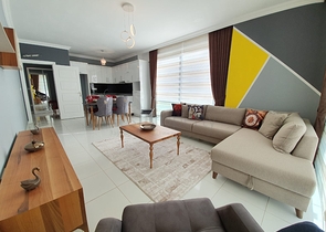 شقة مفروشة - غرفتين وصالة - قريبة من البحر - في مهموتلار / الانيا