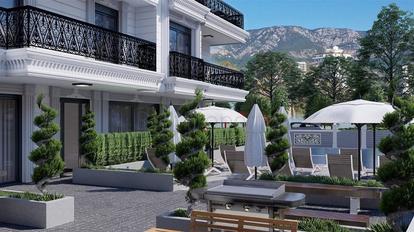 للمستثمرين - شقق ضمن مجمع سكني - قريب من البحر - في مهموتلار / الانيا 