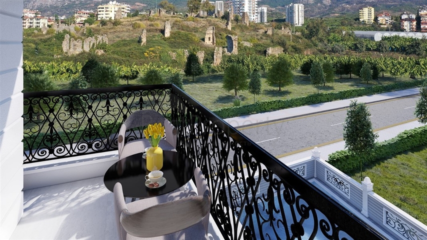 للمستثمرين - شقق ضمن مجمع سكني - قريب من البحر - في مهموتلار / الانيا 