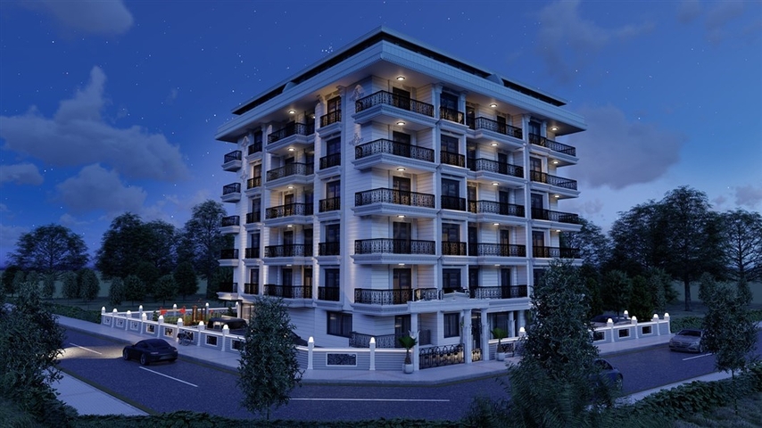 للمستثمرين - شقق ضمن مجمع سكني - قريب من البحر - في مهموتلار / الانيا 