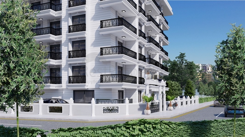 للمستثمرين - شقق ضمن مجمع سكني - قريب من البحر - في مهموتلار / الانيا 