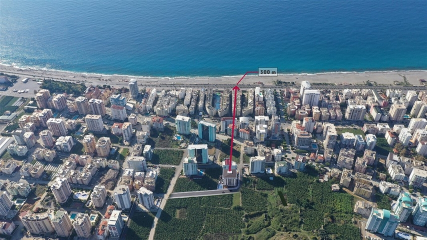 للمستثمرين - شقق ضمن مجمع سكني - قريب من البحر - في مهموتلار / الانيا 