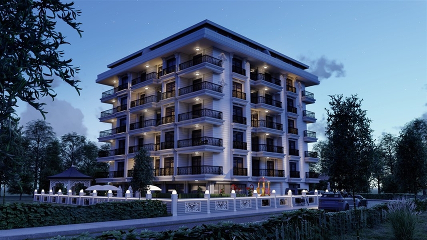 للمستثمرين - شقق ضمن مجمع سكني - قريب من البحر - في مهموتلار / الانيا 