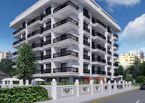 للمستثمرين - شقق ضمن مجمع سكني - قريب من البحر - في مهموتلار / الانيا 