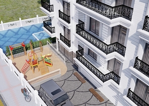 للمستثمرين - شقق ضمن مجمع سكني - قريب من البحر - في مهموتلار / الانيا 