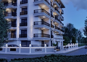 للمستثمرين - شقق ضمن مجمع سكني - قريب من البحر - في مهموتلار / الانيا 