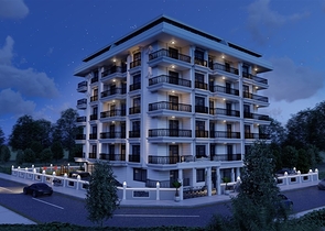 للمستثمرين - شقق ضمن مجمع سكني - قريب من البحر - في مهموتلار / الانيا 