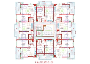 للمستثمرين - شقق ضمن مجمع سكني - قريب من البحر - في مهموتلار / الانيا 