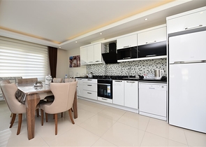 دوبلكس 3 غرف وصالة -ضمن مجمع سكني حديث - في كاستل / الانيا 