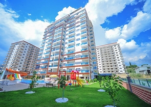 مجمع ذو خدمات متكاملة - شقة غرفة وصالة للبيع - الانيا 