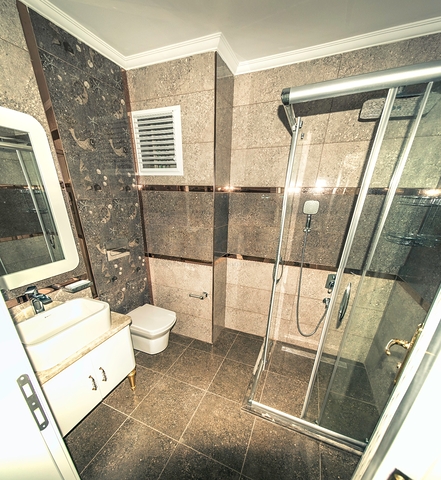 اطلالة بحر - مجمع 5 نجوم - شقة غرفة وصالة - في مهموتلار / الانيا 