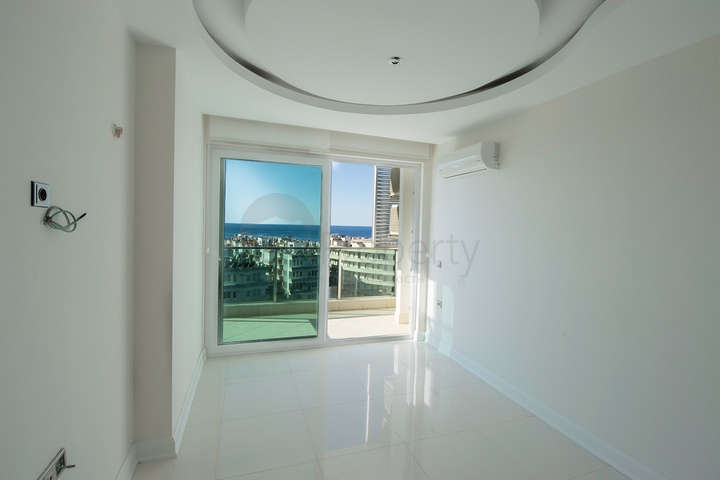 اطلالة بحر - مجمع 5 نجوم - شقة غرفة وصالة - في مهموتلار / الانيا 