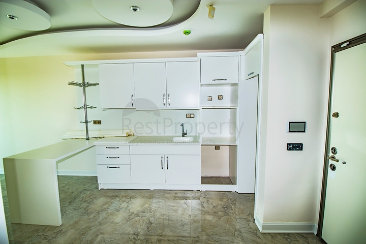 اطلالة بحر - مجمع 5 نجوم - شقة غرفة وصالة - في مهموتلار / الانيا 